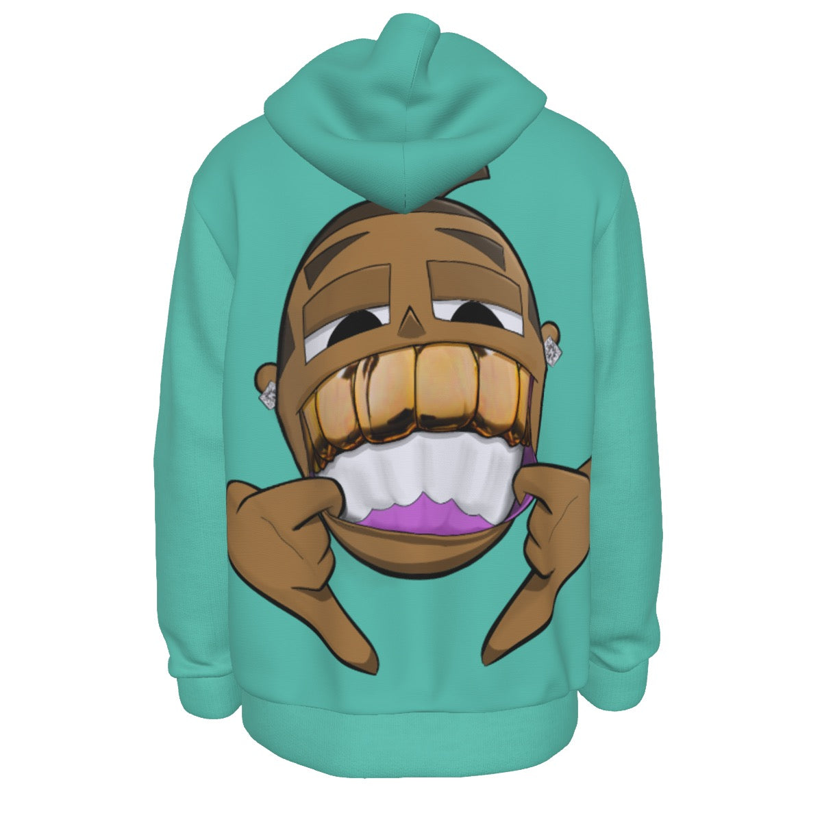 All-Over Print Men's Thicken Pullover Hoodie