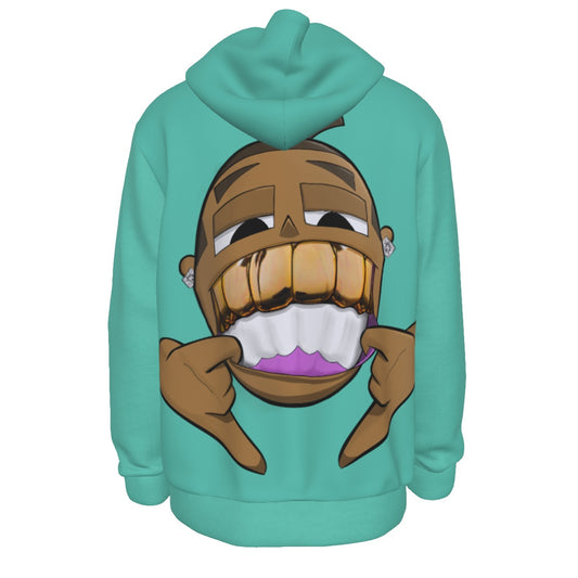All-Over Print Men's Thicken Pullover Hoodie