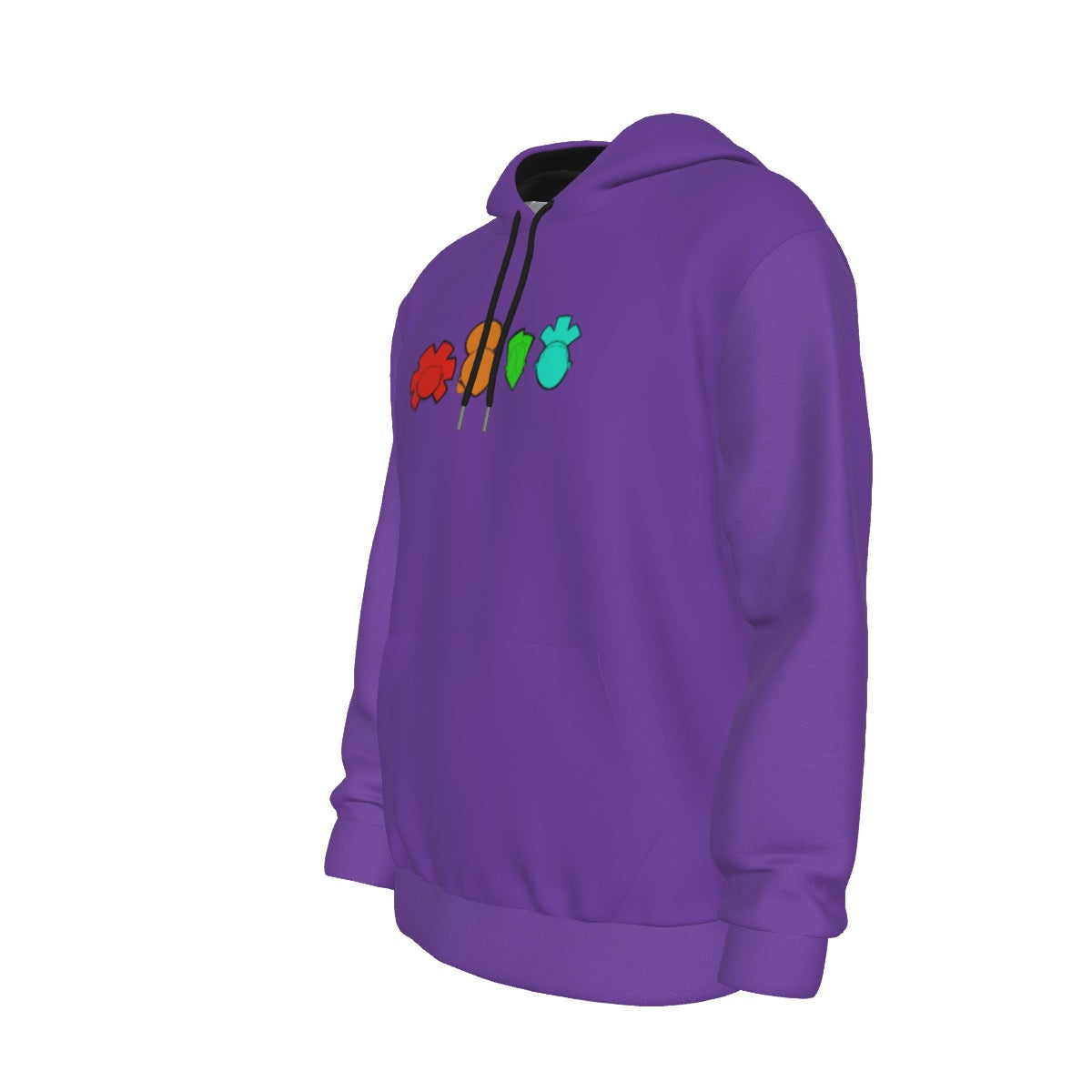 All-Over Print Men's Thicken Pullover Hoodie