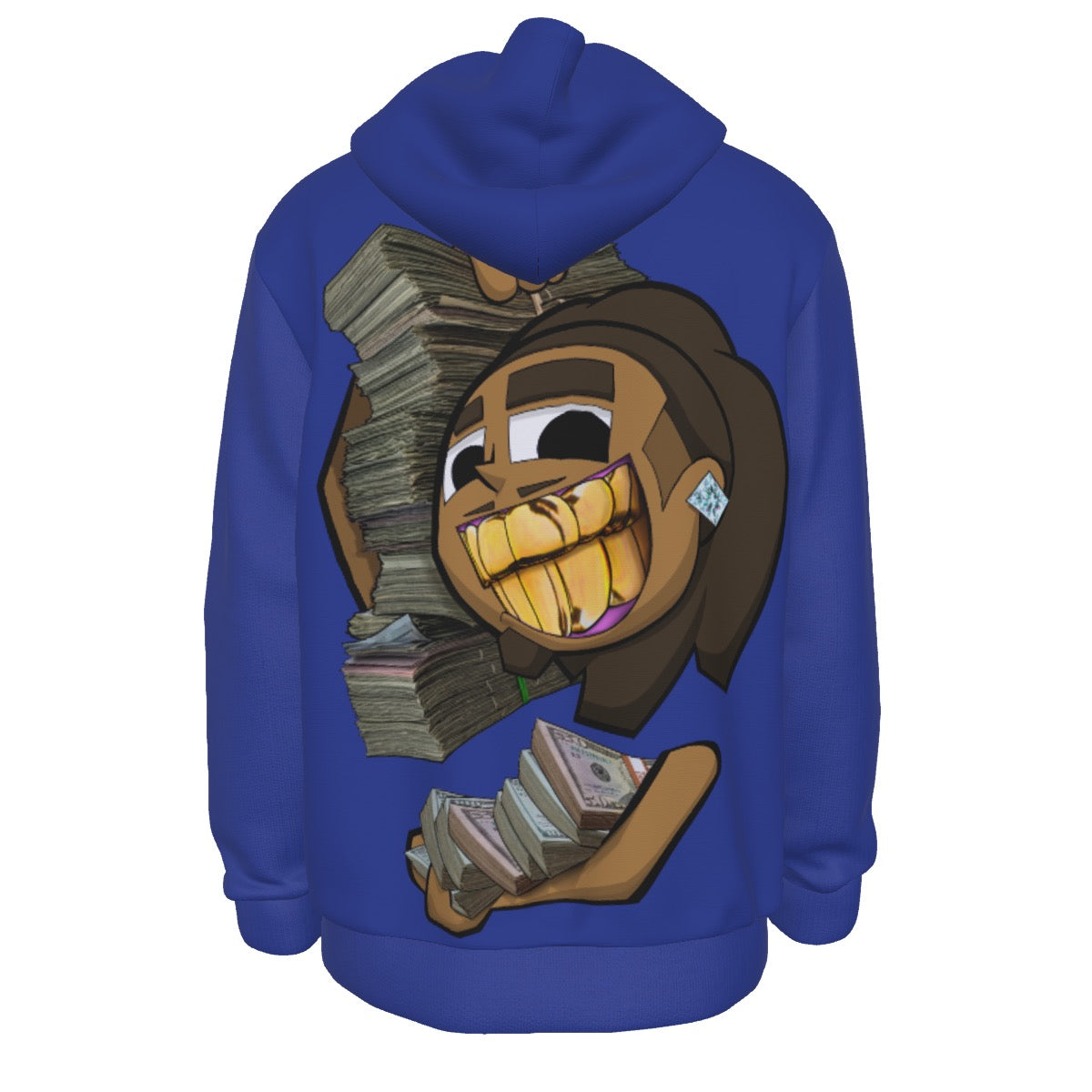 All-Over Print Men's Thicken Pullover Hoodie