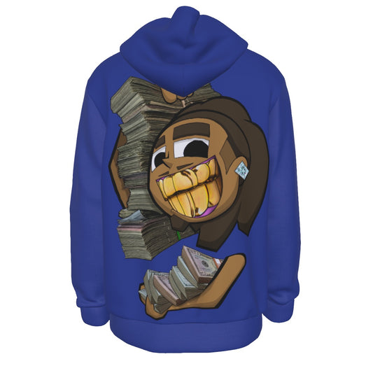 All-Over Print Men's Thicken Pullover Hoodie
