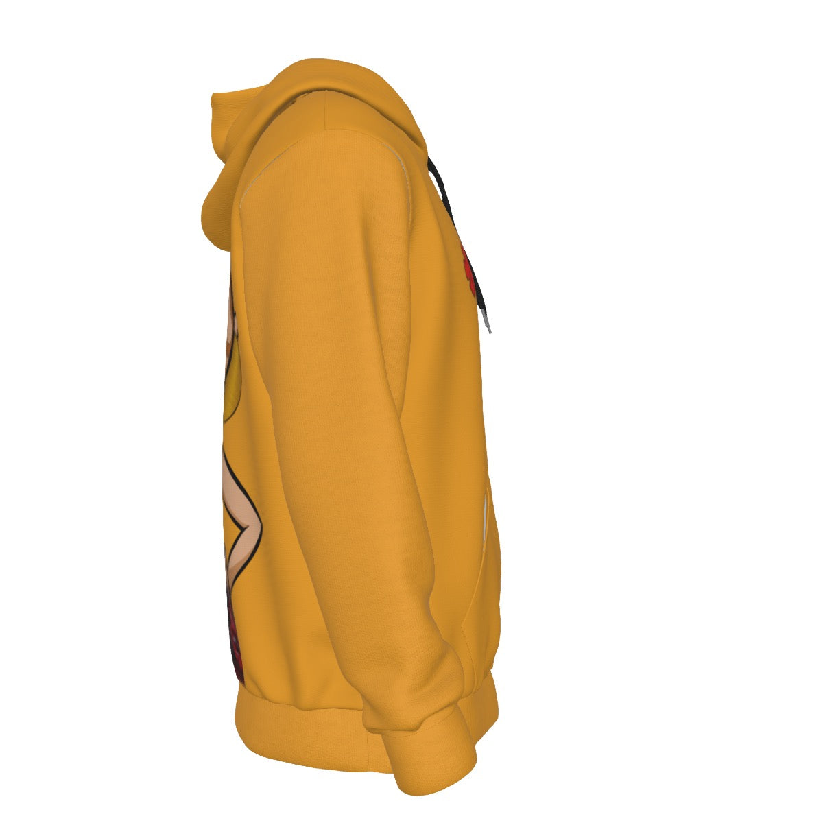 All-Over Print Men's Thicken Pullover Hoodie