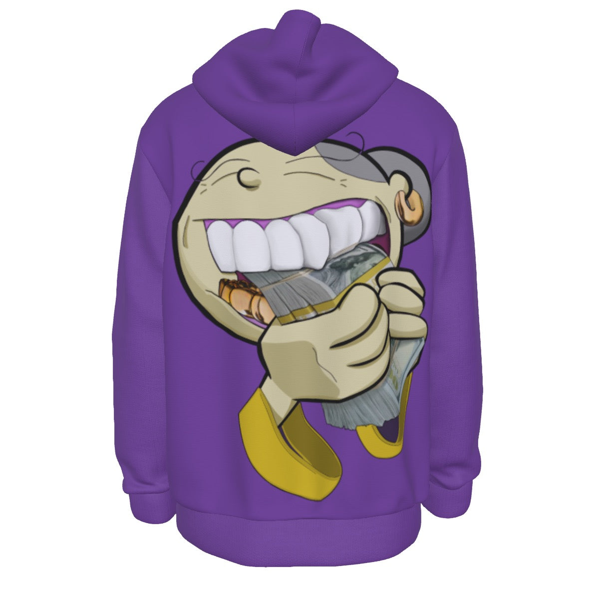 All-Over Print Men's Thicken Pullover Hoodie