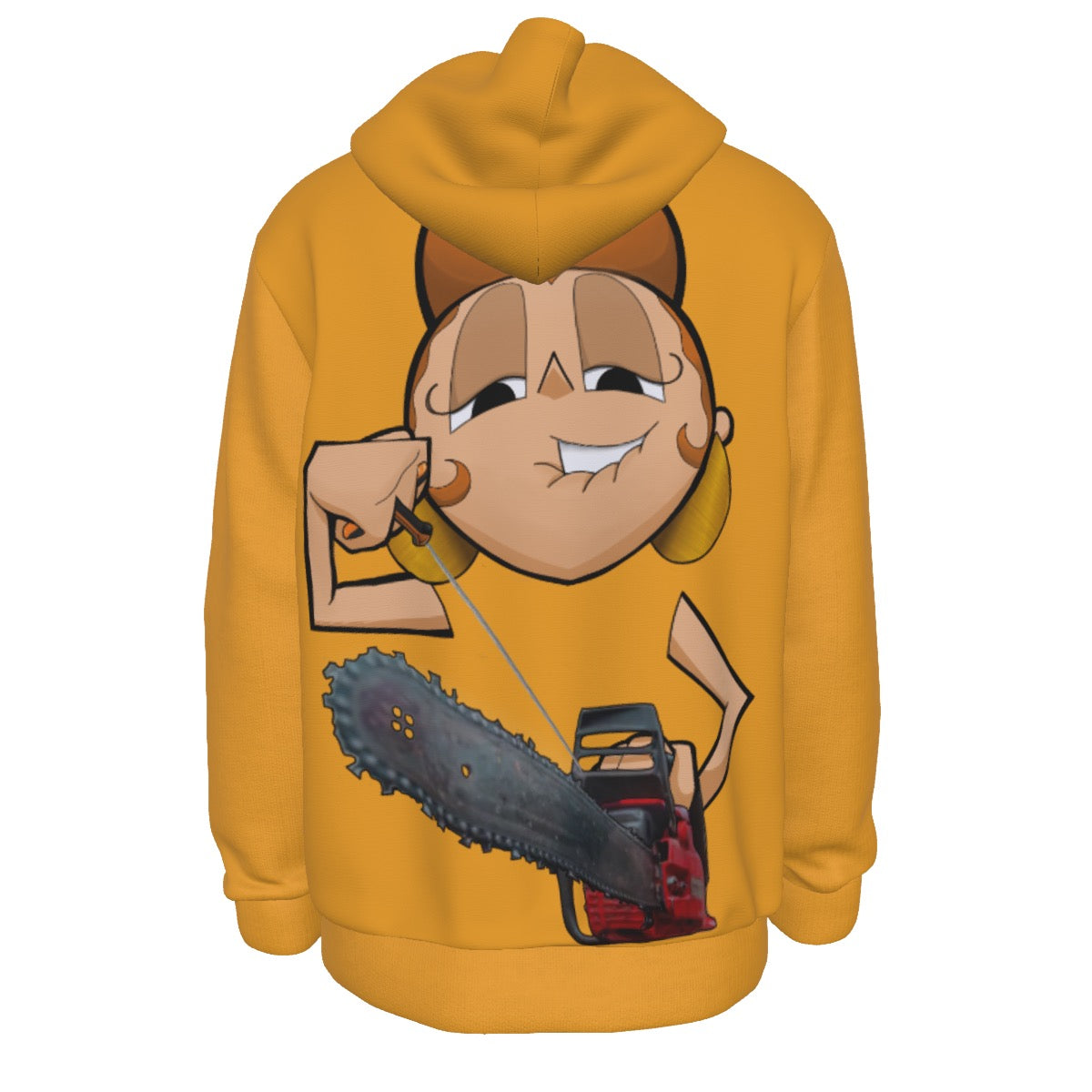 All-Over Print Men's Thicken Pullover Hoodie