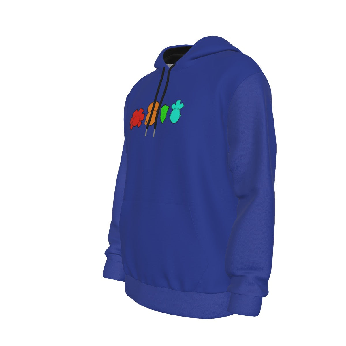 All-Over Print Men's Thicken Pullover Hoodie