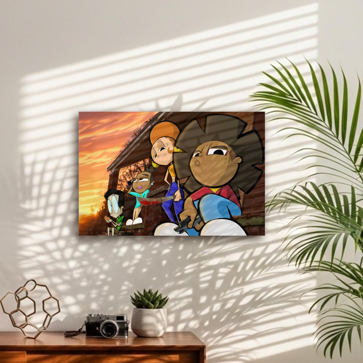 Canvas With Frame|Horizontal3:2 Printed in USA