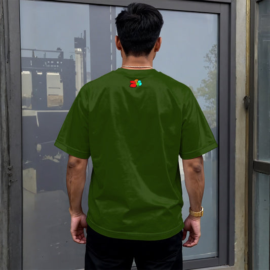 All-Over Print Unisex Drop-shoulder T-shirt|180GSM